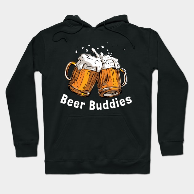 Beer Buddies Hoodie by Arch City Tees